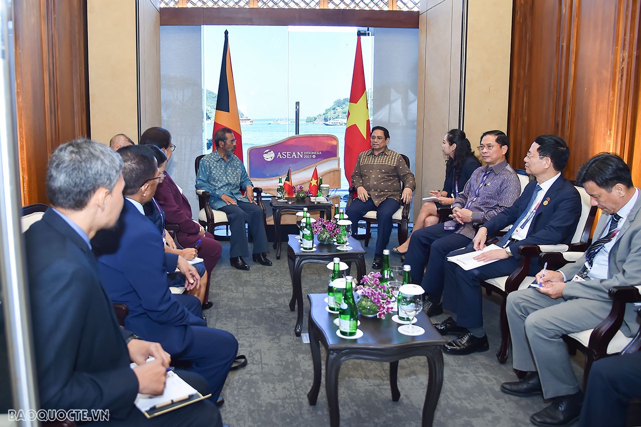 Vietnam, Timor Leste Prime Ministers meet in Indonesia