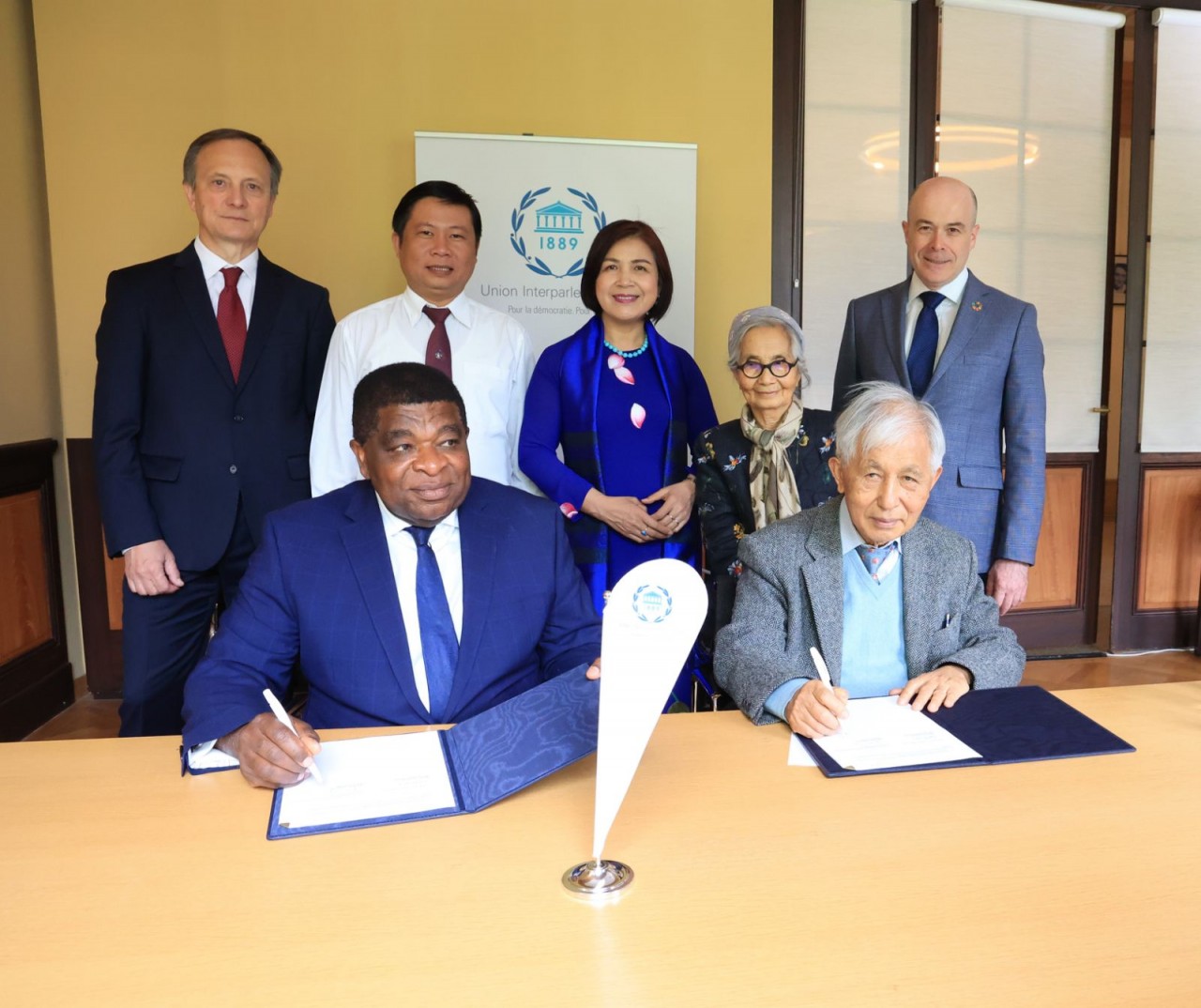 Vietnamese institution signs cooperation agreement with IPU. (Photo: ICISE)