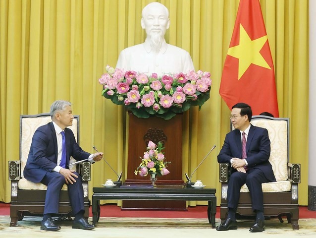 President Vo Van Thuong receives Mongolian Secretary of National Security Council
