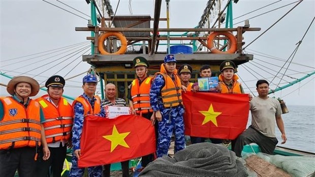 Coast Guard stands side by side with fishermen in IUU fishing combat