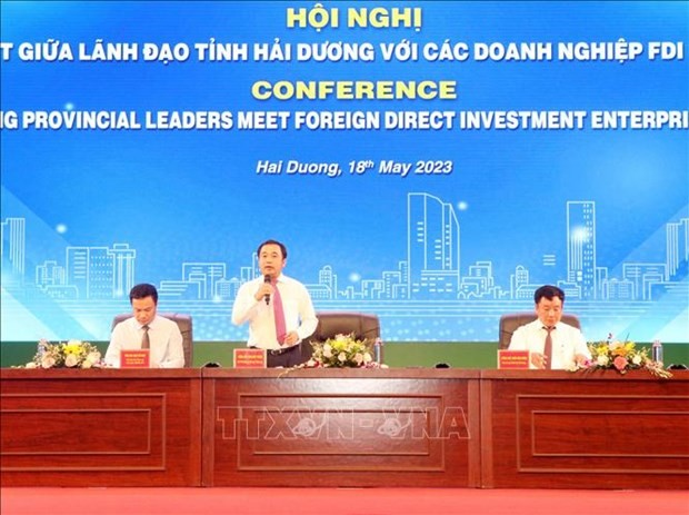 Hai Duong seeks ways to facilitate FDI enterprises | Business | Vietnam+ (VietnamPlus)