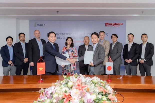 Vietnamese, Japanese-funded firms strike strategic partnership in battery energy storage system
