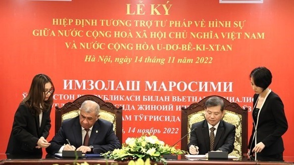 Vietnam-Uzbekistan Agreement on Mutual Judicial Assistance in criminal matters  rafified