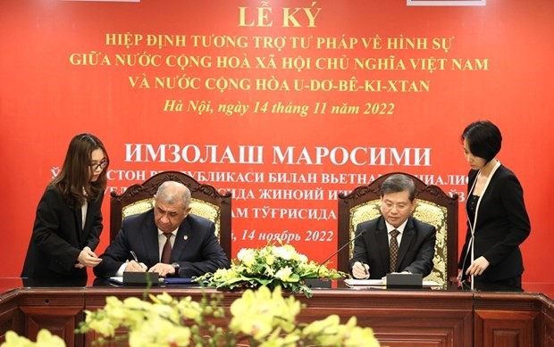 Vietnam-Uzbekistan Agreement on Mutual Judicial Assistance in criminal matters  rafified
