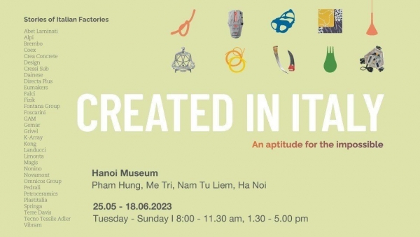 'Created in Italy' - a journey through Italian industrial design