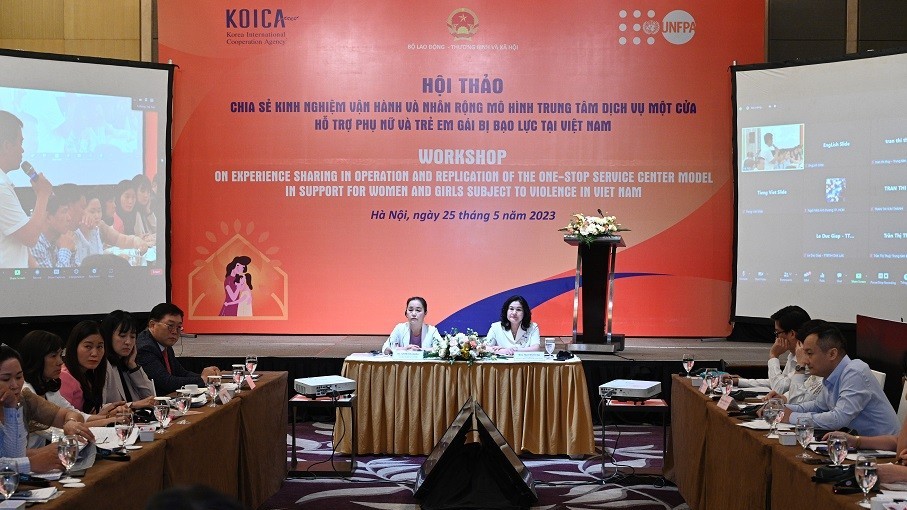 Sustaining one stop service centers to support gender-based and domestic violence survivors in Vietnam