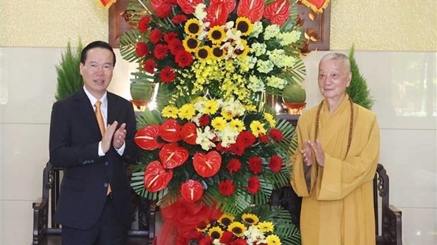 State leader extends greetings on Buddha’s birth anniversary in HCM City