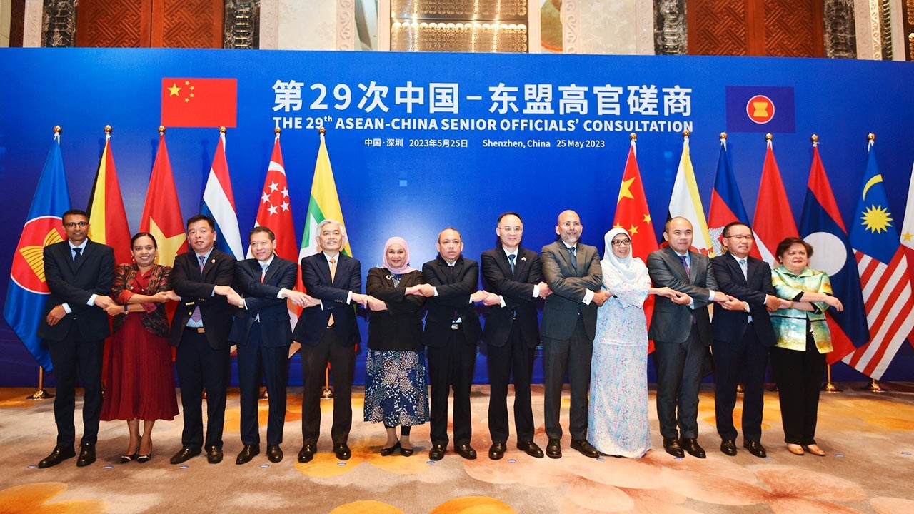 29th ASEAN-China Senior Officials’ Consultation held in Shenzhen, China