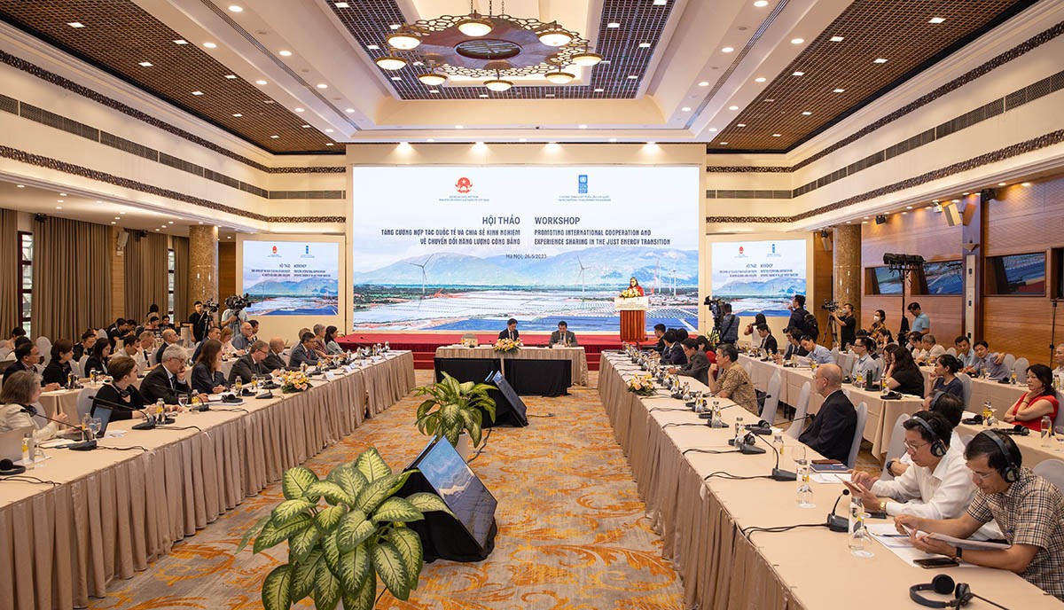 Workshop to drive global just energy transition and sustainable development goals