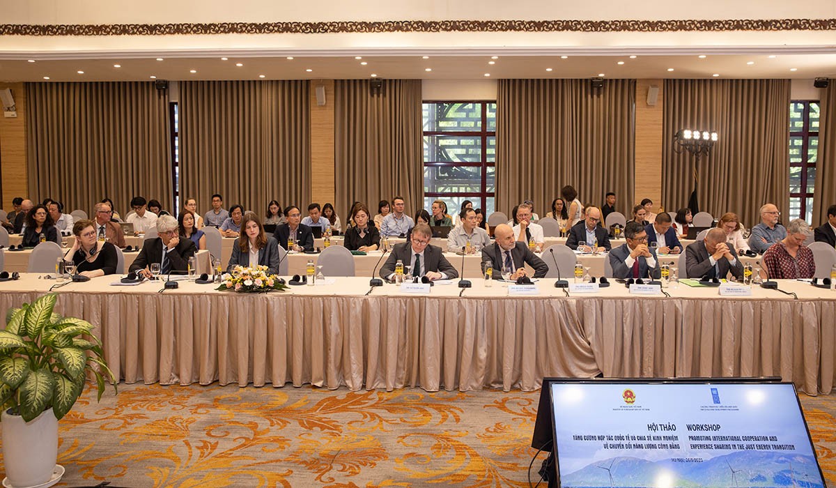 Workshop to drive global just energy transition and sustainable development goals