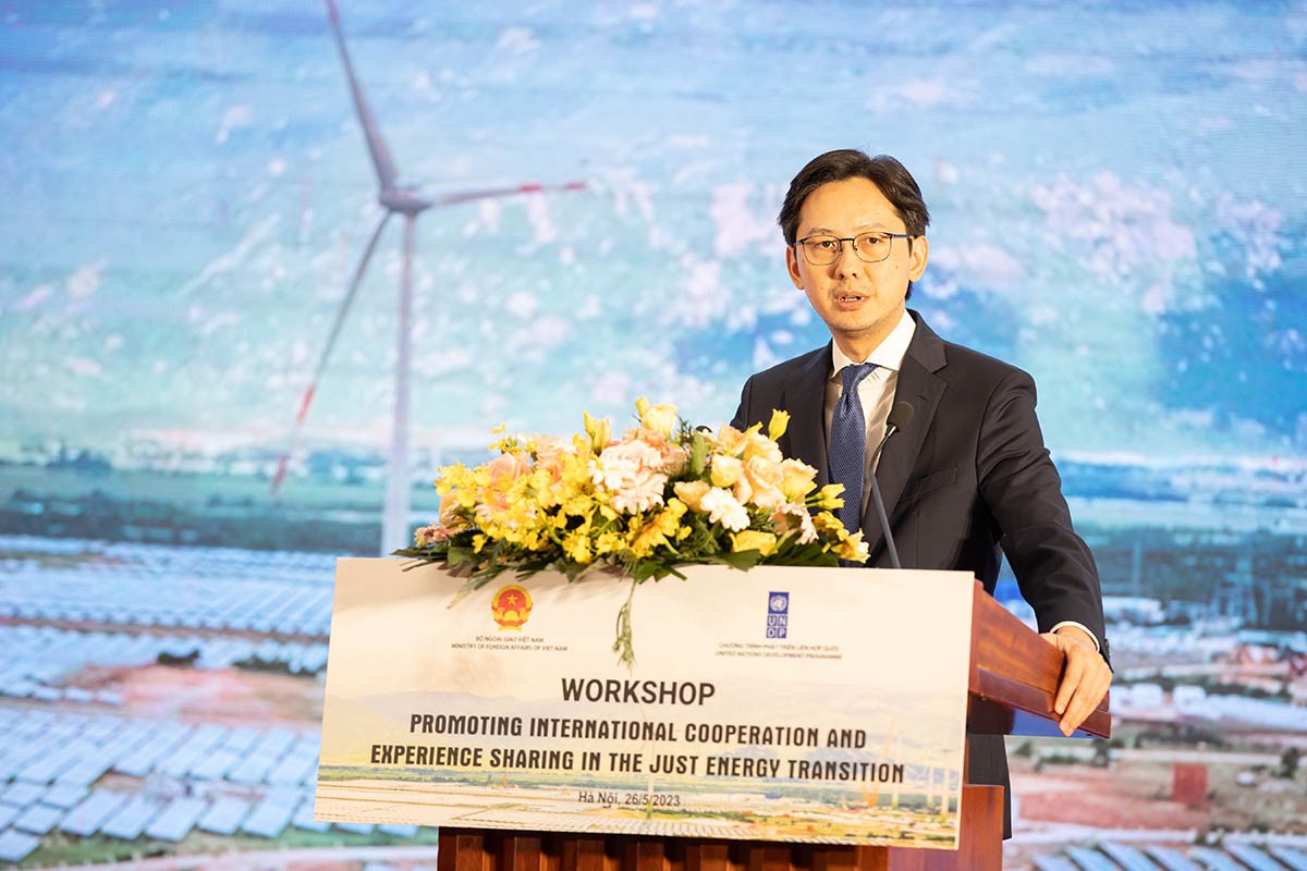 Workshop to drive global just energy transition and sustainable development goals
