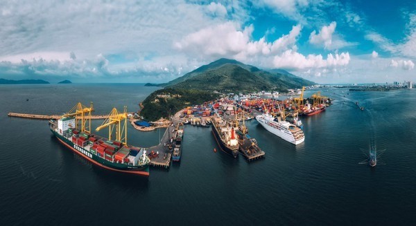 A view of Tien Sa Port in Da Nang. (Photo: danangport.com)