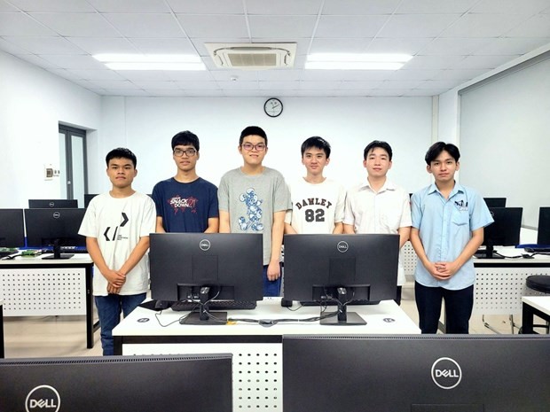 Vietnamese students bag six medals at Asia-Pacific Informatics Olympiad 2023 | Society | Vietnam+ (VietnamPlus)