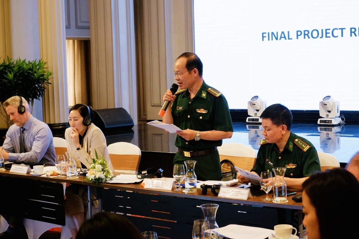 Frontline training for border guards in border areas of Vietnam