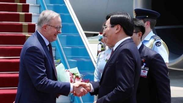 Australian Prime Minister Anthony Albanese begins official visit to Vietnam