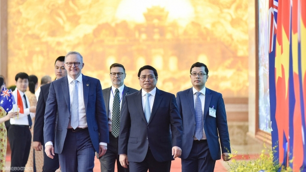 Vietnamese, Australian PMs announce talks outcomes