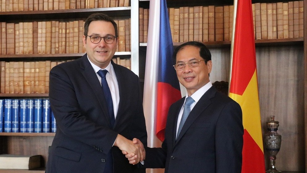 Foreign Minister Bui Thanh Son pays an official visit to Czech Republic