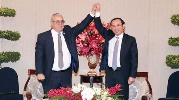 HCM City Party Secretary receives Cuban guest from Havana Party Committee