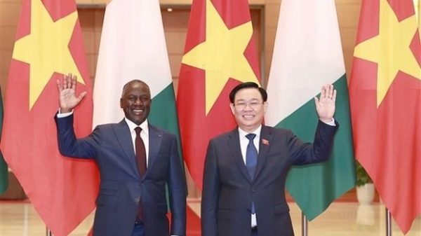 Vietnam, Côte d’Ivoire NA leaders hold talks in Hanoi