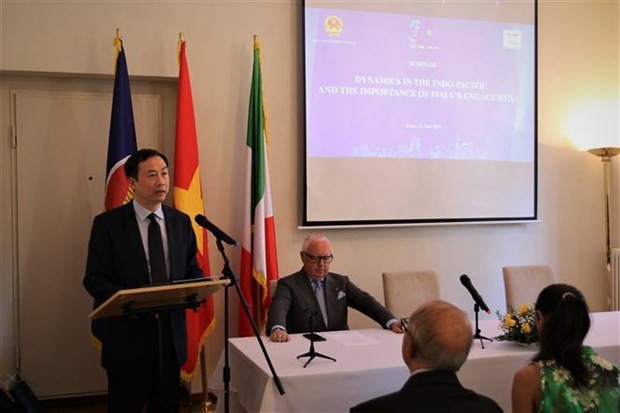 Vietnamese Embassy in Italy holds seminar on Indo-Pacific
