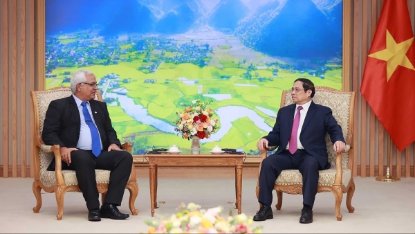 Prime Minister Pham Minh Chinh hosts Cuban Minister of Justice
