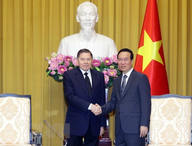 President Vo Van Thuong welcomes Chief Justice of Russia