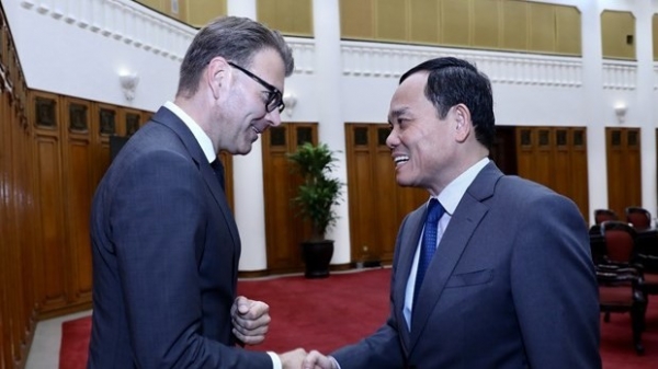 Deputy PM Tran Luu Quang welcomes European Parliament Delegation