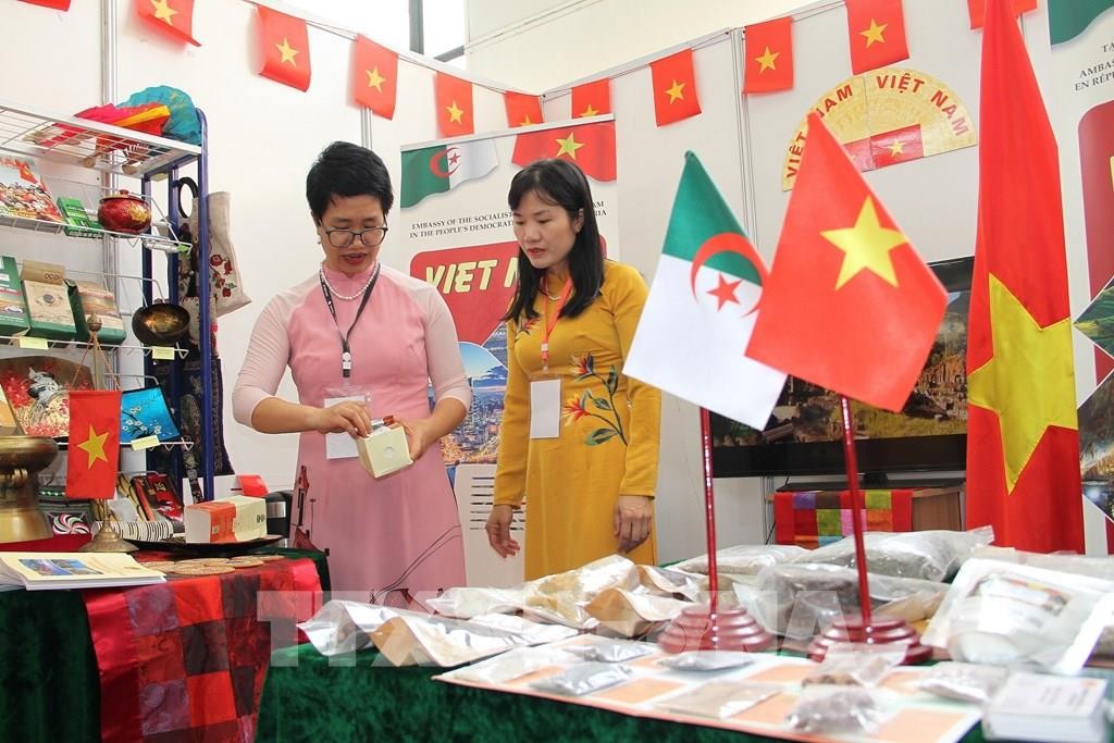 Vietnamese products showcased at Algiers International Fair. (Photo: VNA)