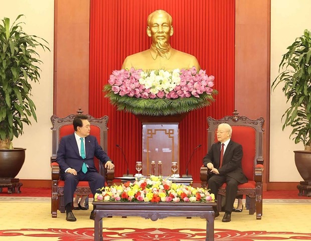 RoK President Yoon Suk Yeol wraps up State visit to Vietnam