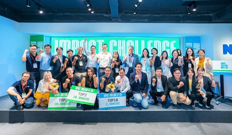 Impact Challenge at SEA competition launched to discover promising impact start-ups in Vietnam. (Photo: NDO)