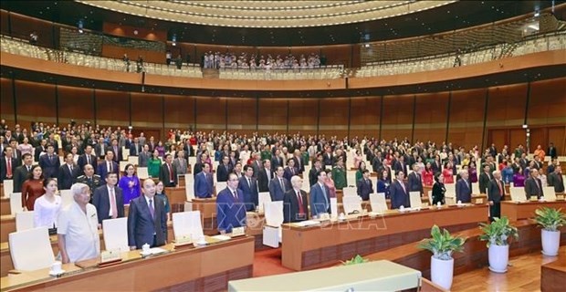 Closing ceremony of 15th National Assembly's fifth sitting (Photo: VNA)