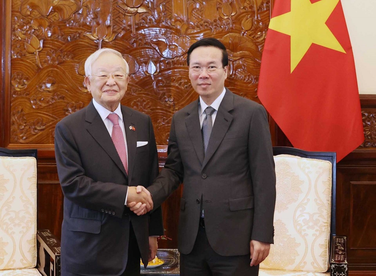 President Vo Van Thuong hosts Korea Enterprises Federation Chairman