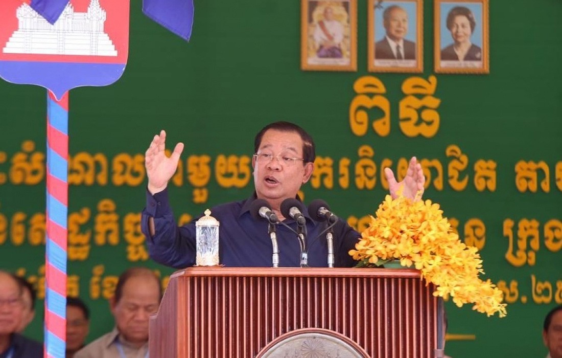 Peace policy helps to further develop Cambodia-Vietnam ties: Prime Minister Hun Sen. (Photo: VOV)