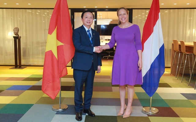Vietnamese Deputy Prime Minister Tran Hong Ha made the statement during the meeting with his Dutch counterpart Carola Schouten in The Hague on June 26. 