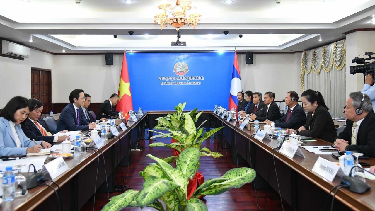 Vietnam, Laos Foreign Ministries hold 8th Political Consultation