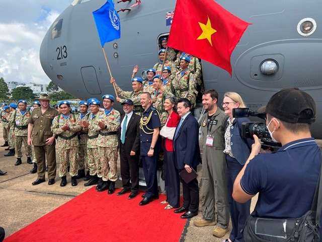 Australia and Vietnam cooperate in United Nations peacekeeping missions