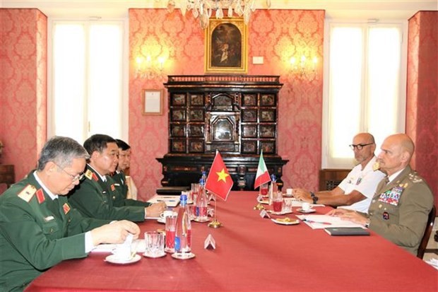 Vietnam, Italy hold 4th Defence Policy Dialogue in Italy