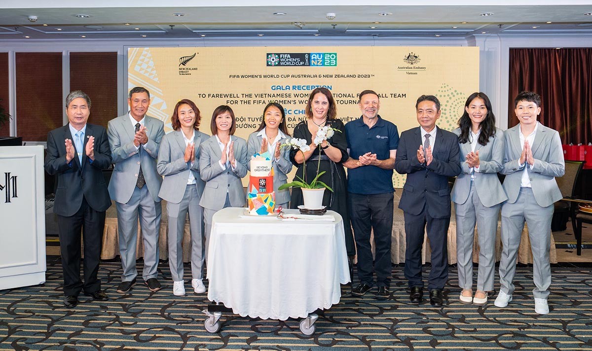New Zealand, Australian Embassies wish luck for Vietnamese team at FIFA Women’s World Cup