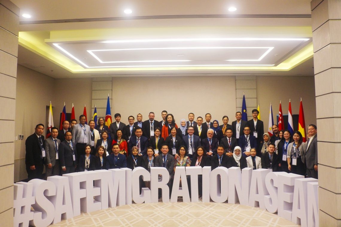 The 2nd ASEAN-EU Dialogue on Safe and Fair Labour Migration and the launch of awareness-raising campaign videos for the ASEAN Safe and Fair Migration Campaign, held in the Philippines on July 4-7. (Photo: ASEAN.org)