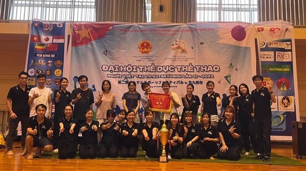Vietnamese Asociation in Japan's city hold sports festival
