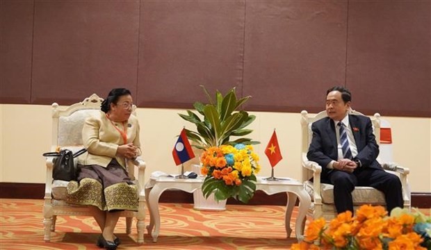 NA Vice Chairman Tran Thanh Man hosts Lao counterpart in Kien Giang