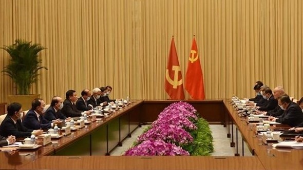 Party Politburo member Nguyen Xuan Thang on working visit to China