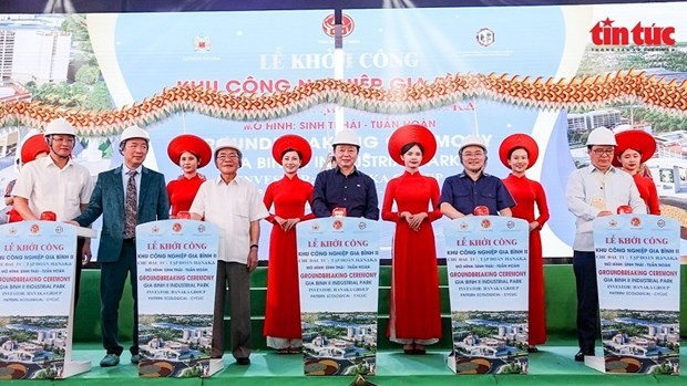Construction of first eco-industrial park in Bac Ninh starts Construction of first eco-industrial park in Bac Ninh starts