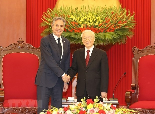 Dynamic, consequential and growing stronger Vietnam-US Comprehensive Partnership: Blinken