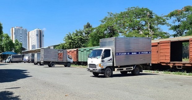 Binh Duong province arranges train carrying exports to China