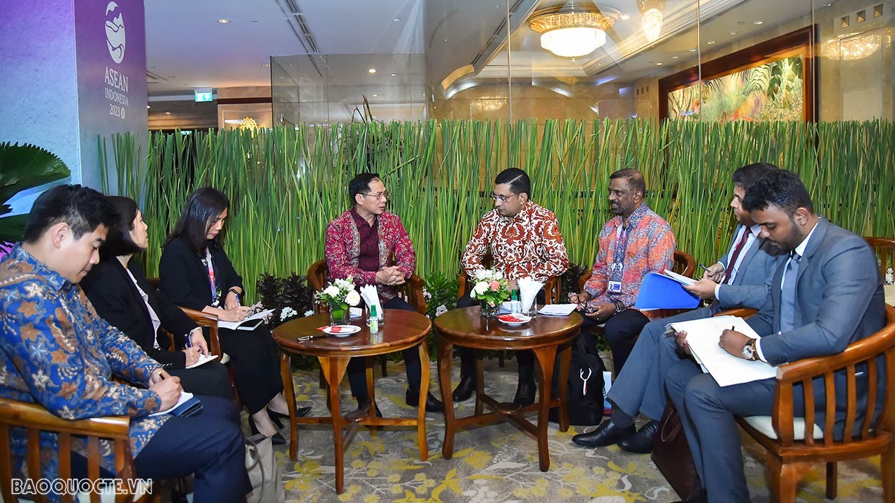 AMM-56: Foreign Minister Bui Thanh Son meets foreign counterparts AMM-56: Foreign Minister Bui Thanh Son meets foreign counterparts