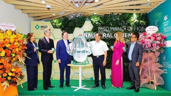 MSD inaugurated a new office in Hanoi, expanding investment in Vietnam