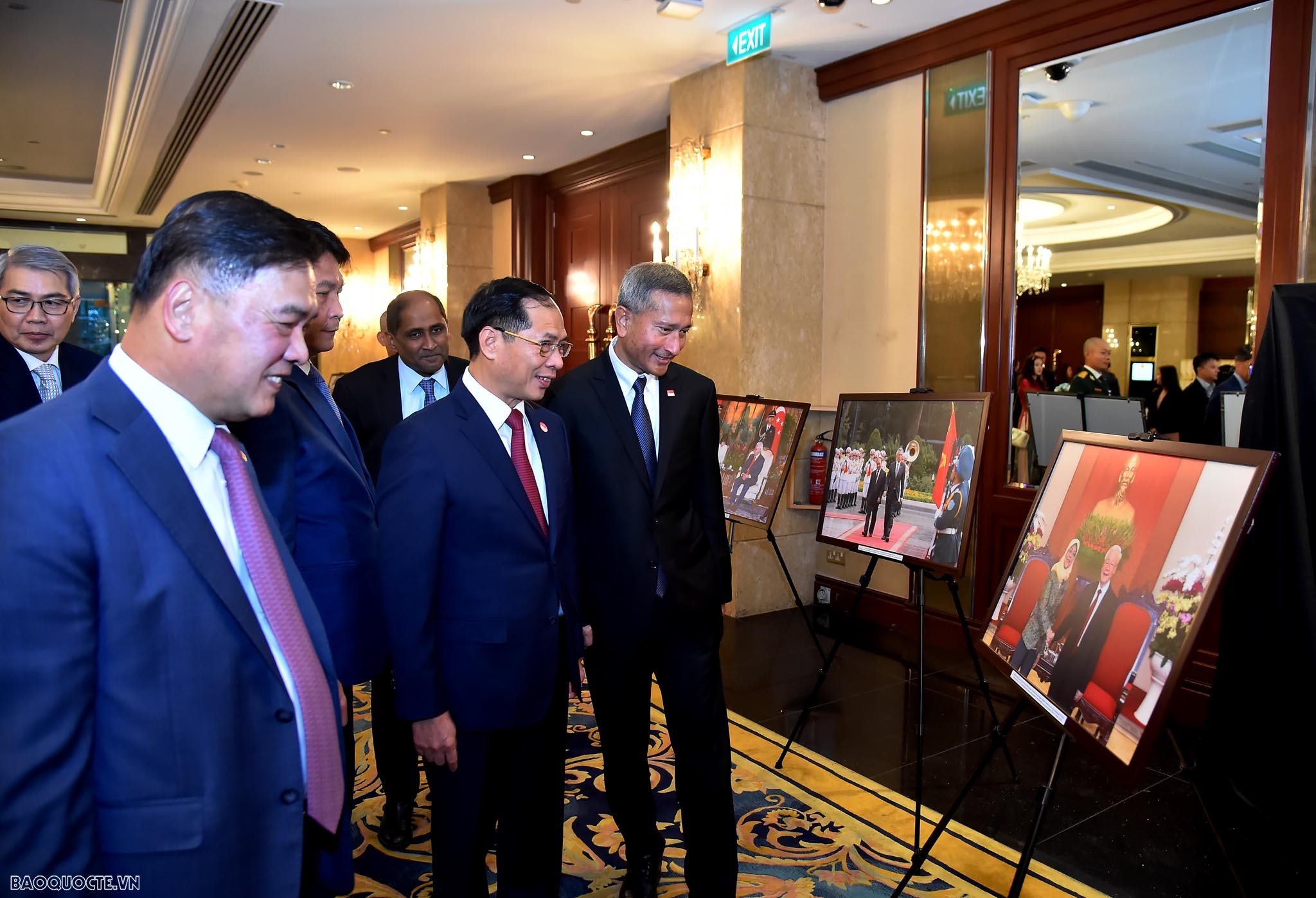 Vietnam, Singapore FMs attended ceremony to mark 50th anniversary of diplomatic ties