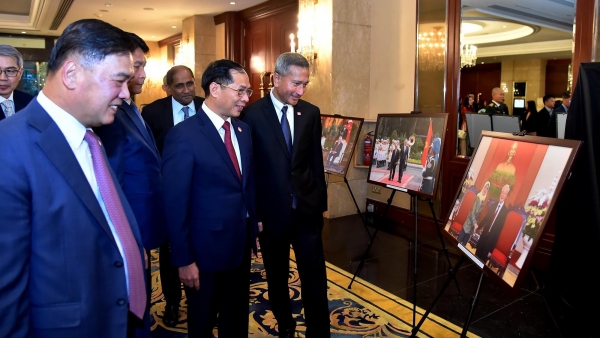 Vietnam, Singapore Foreign Ministers celebrate 50th anniversary of diplomatic ties