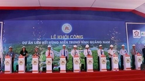 Quang Nam kicks off construction of central region connectivity project